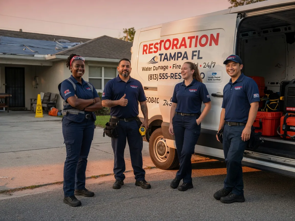 Water Damage Restoration company in Garwood, TX